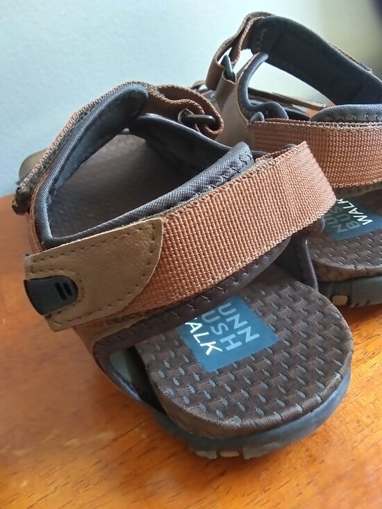 Nunn Bush Rio Bravo Men\'s Brown 3 Strap Sandals/Shoes sz 14 FREE SHIPPING!!